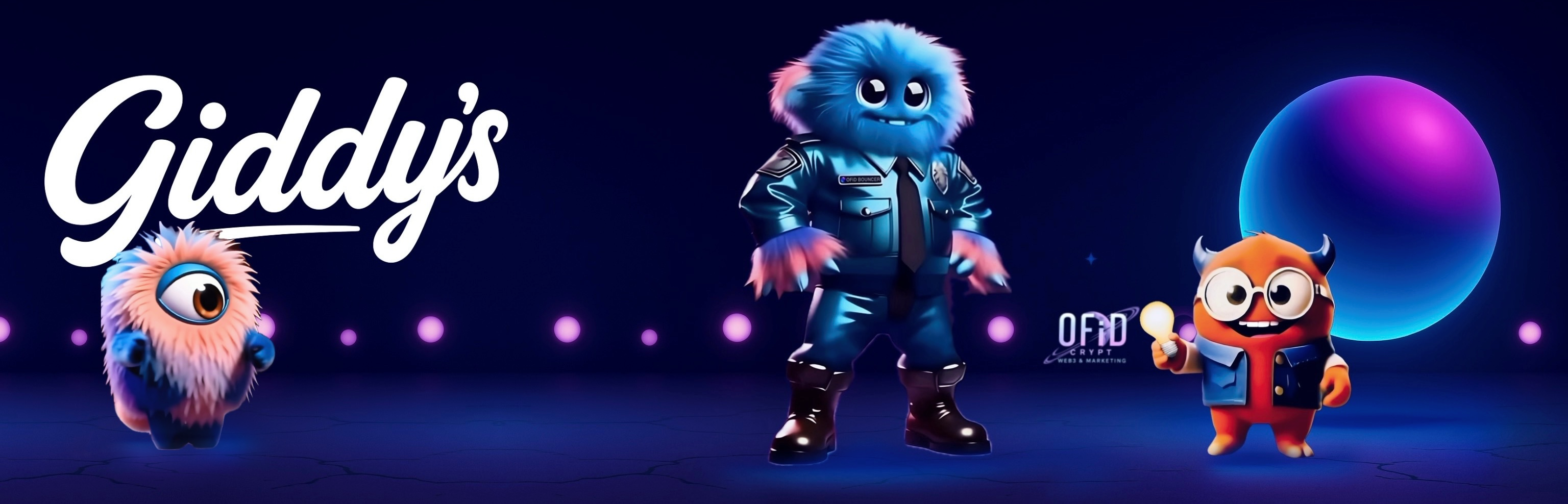 Giddy's Social Banner