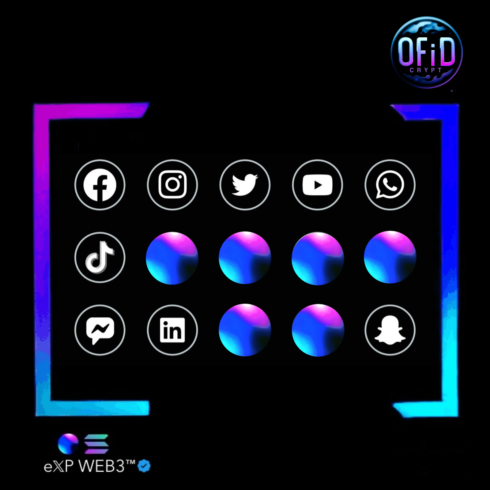 eXP Brand Card COlour Splash