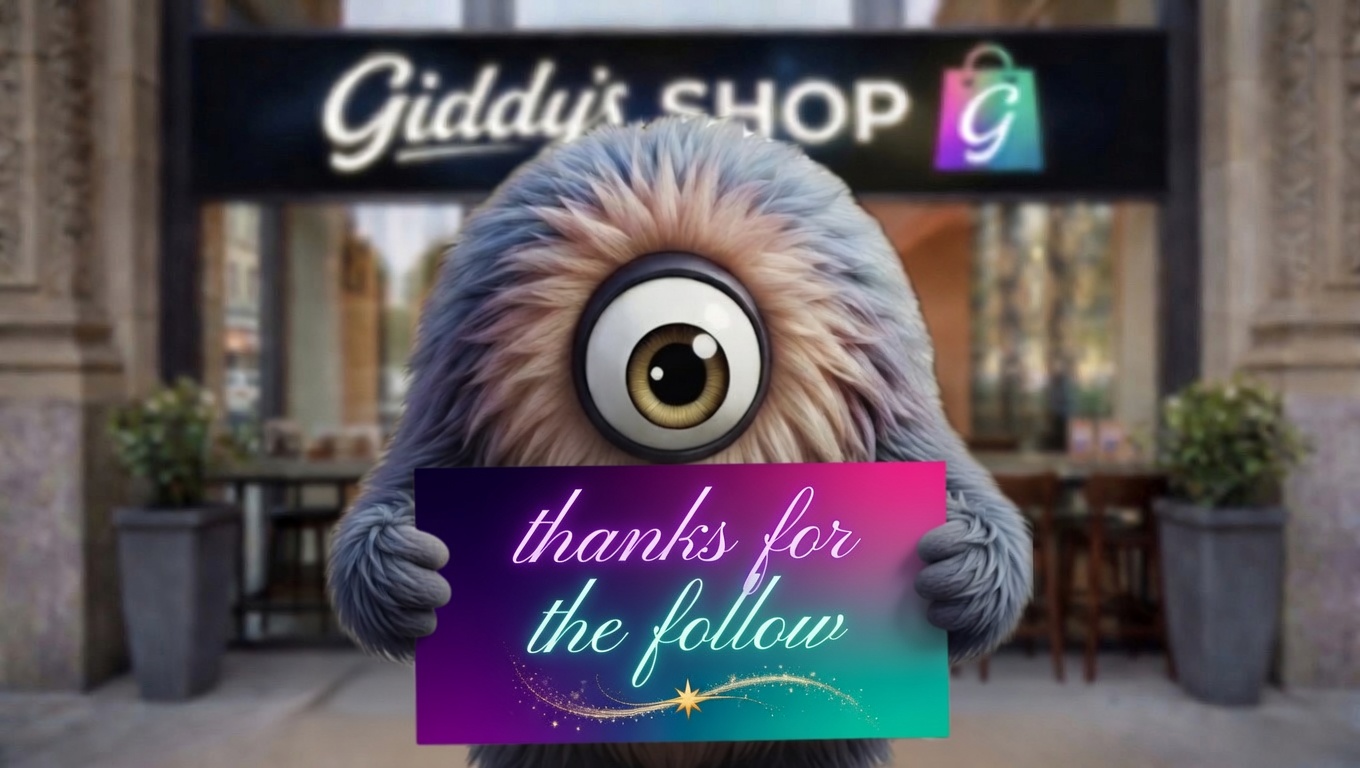 Giddy's Shop Follow Poster Image